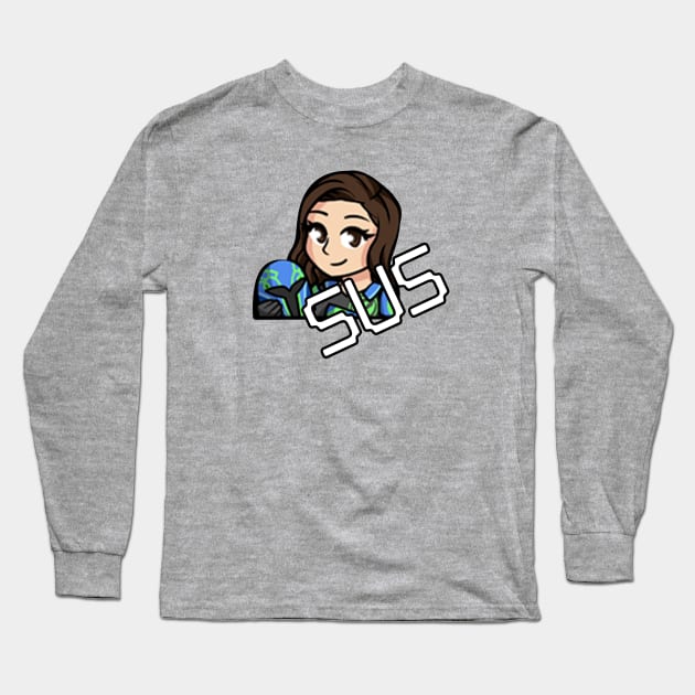 K8gaming Sus Long Sleeve T-Shirt by The Bounty Hunnies